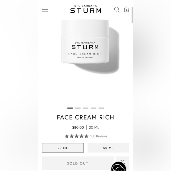 Dr. Barbara Sturm Rich face cream - Picture 2 of 4